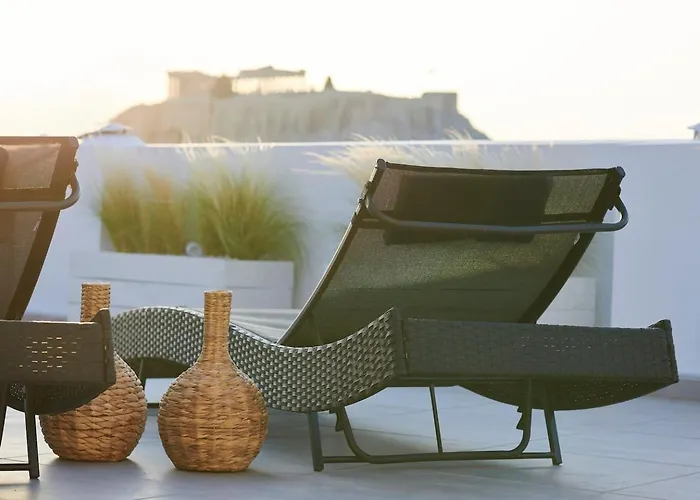 Ma Maison Acropolis Mansion, Penthouse Suite No7 With Exclusive Roof Garden, Ultra High Speed Internet 500 Mbps, 500 Meters From Acropolis